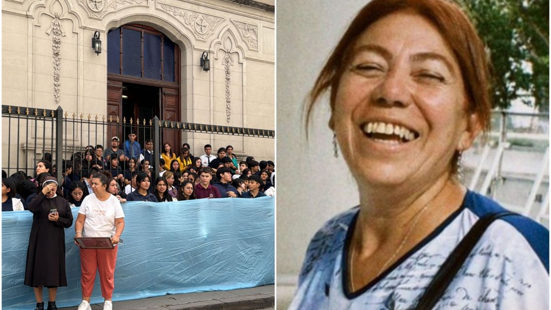 Emocionante hasta las l�grimas: As� despidieron a la profe juje�a que muri�