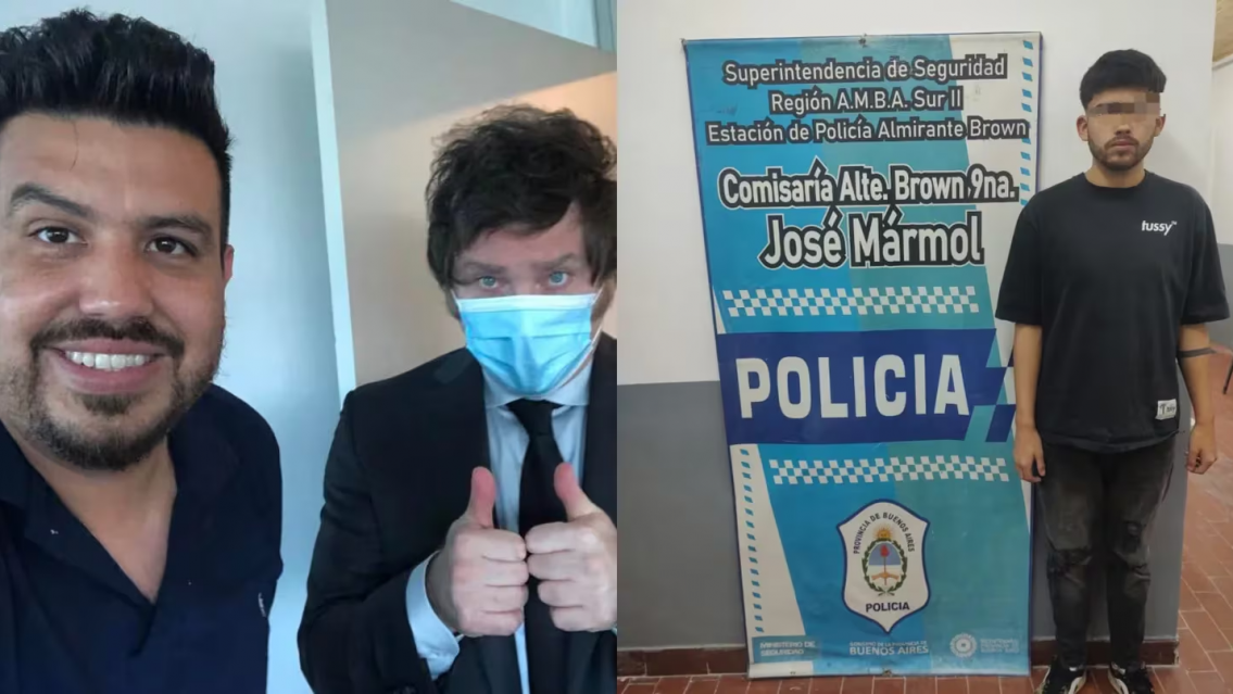 Hijo de un concejal libertario, tremendo delincuente armado. Le rob� a una abuelita