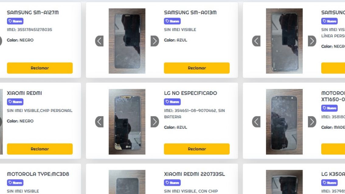Encontraron cientos de celulares robados en Jujuy y buscan a los due�os para devolverlos