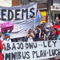 El Cedems adhiere al paro nacional y a la movilizaci&oacute;n del pr&oacute;ximo jueves 9 de mayo