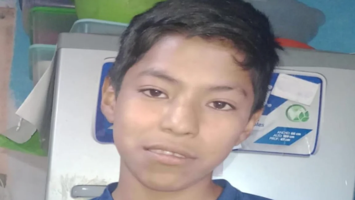 Menor desaparecido, se busca a Mauro Tintilay