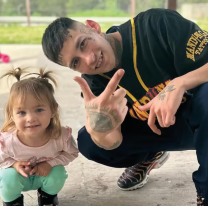 Dolor de pancita y mucha fiebre, qu&eacute; tiene la hija de L-Gante y Tamara B&aacute;ez