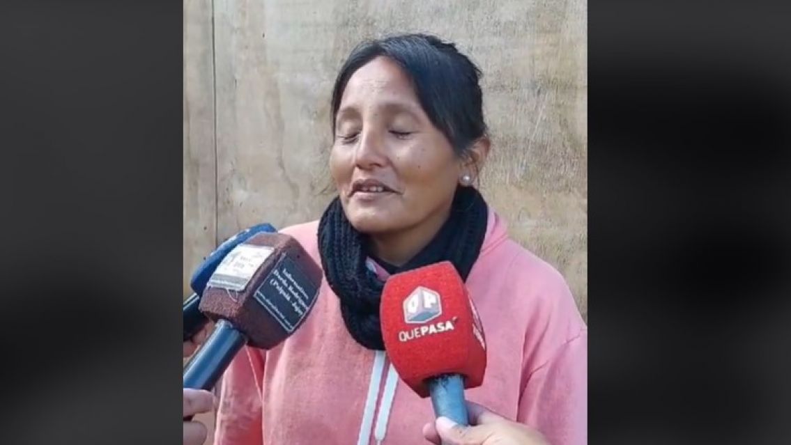 Juje�a viv�a en una carpa junto a sus hijitos pero recibi� una donaci�n que le cambi� la vida