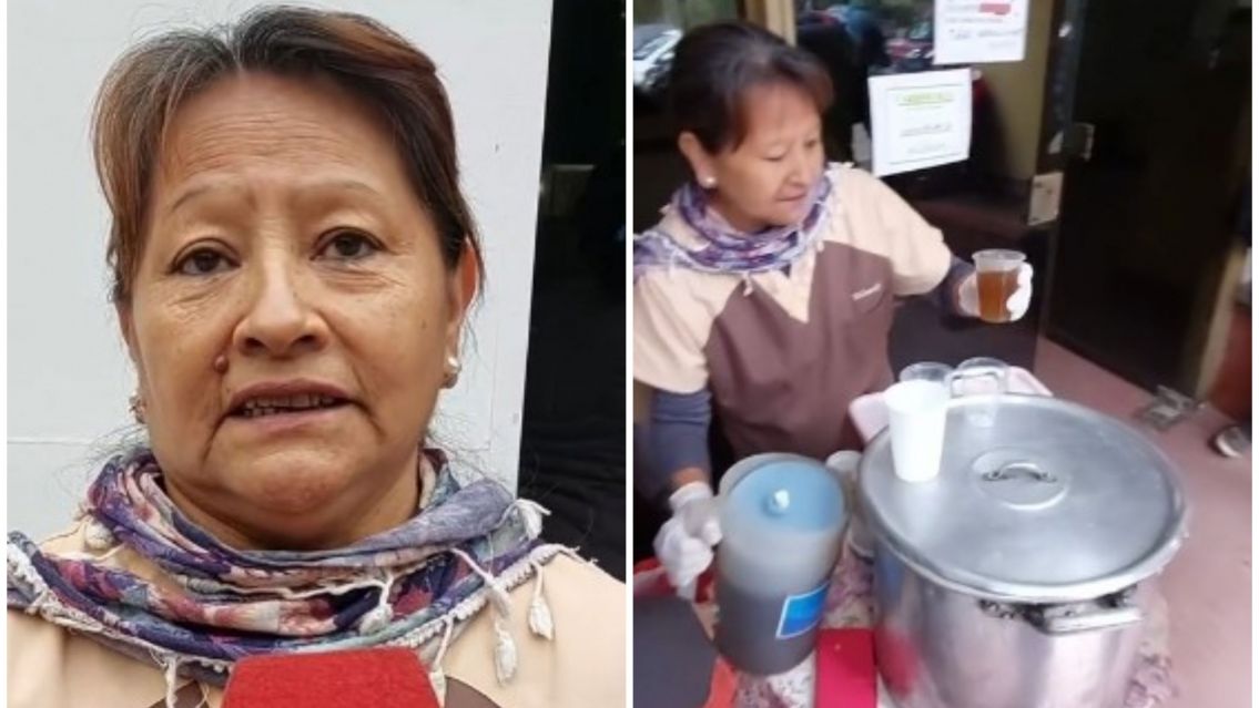 Jujeños solidarios sirven el desayuno gratis para los más necesitados