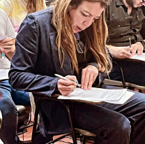 Lizy Tagliani volvió a estudiar "feliz de haber rendido, ahora a esperar"