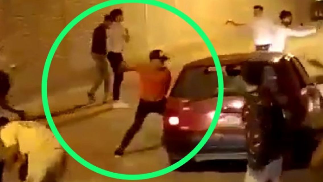 Fueron sobrese�dos dos juje�os que participaron de un brutal pelea a la salida de Wasabi