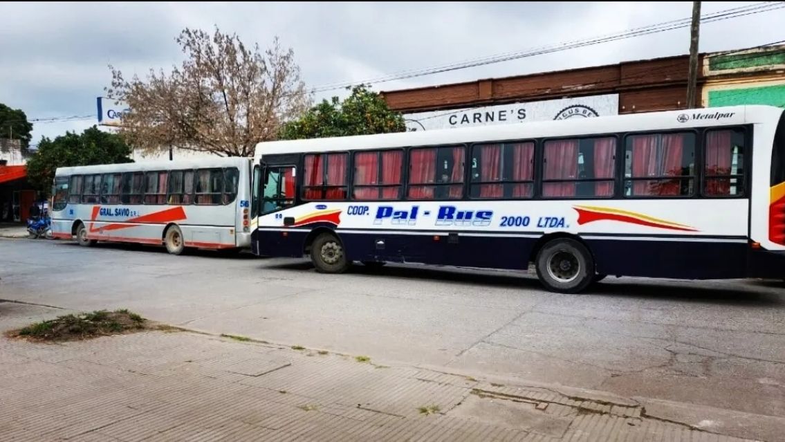 Los colectivos en Palpalá circulan con servicio reducido