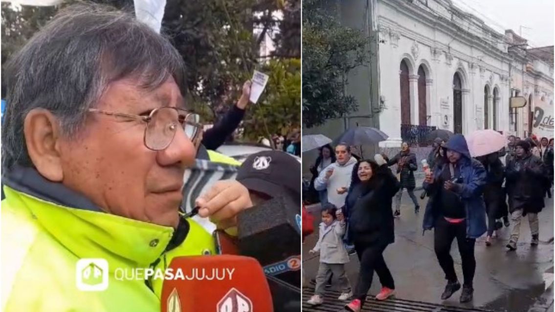 Jujeños en contra de la privatización de Aerolineas: "No queremos volver a los 90"