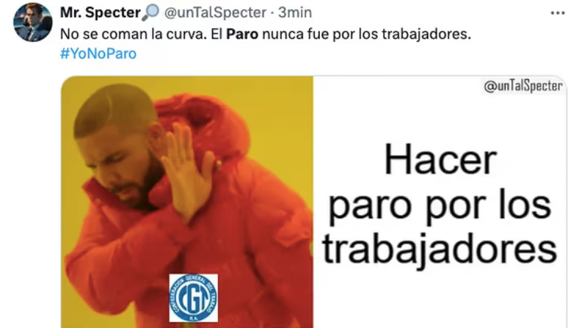 Los mejores memes que dej� el paro de hoy jueves 9 de mayo