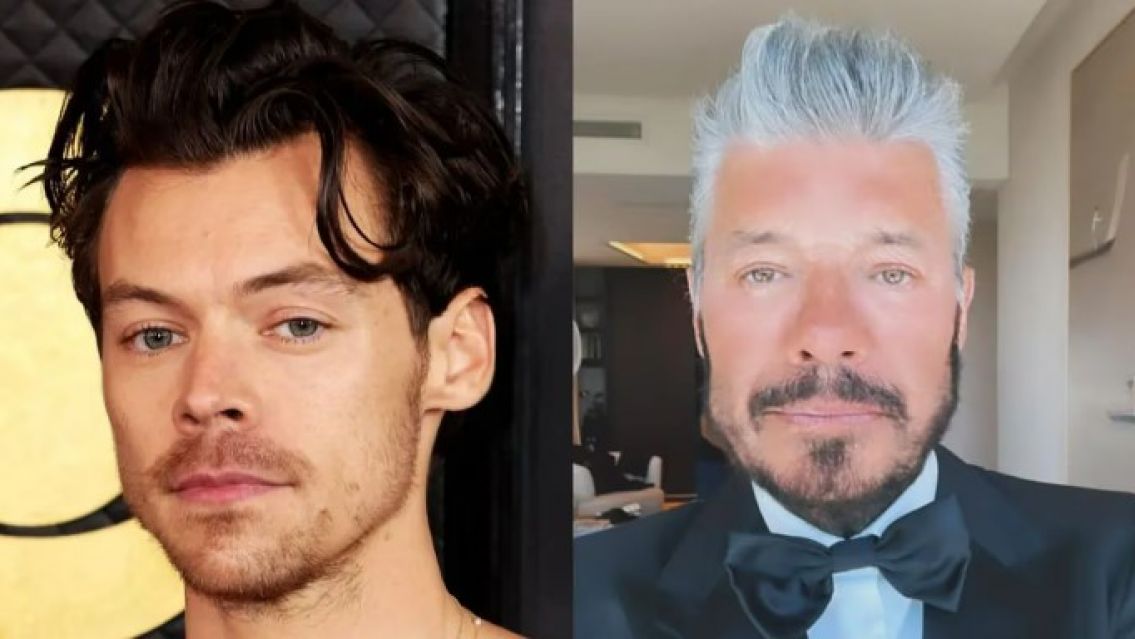 Una foto de Harry Styles se viraliz� por el incre�ble parecido del cantante con Tinelli