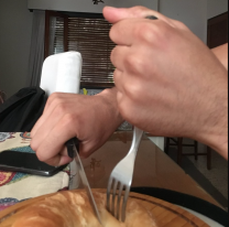 Jujeño con un tenedor cometió una monstruosidad contra su ex pareja