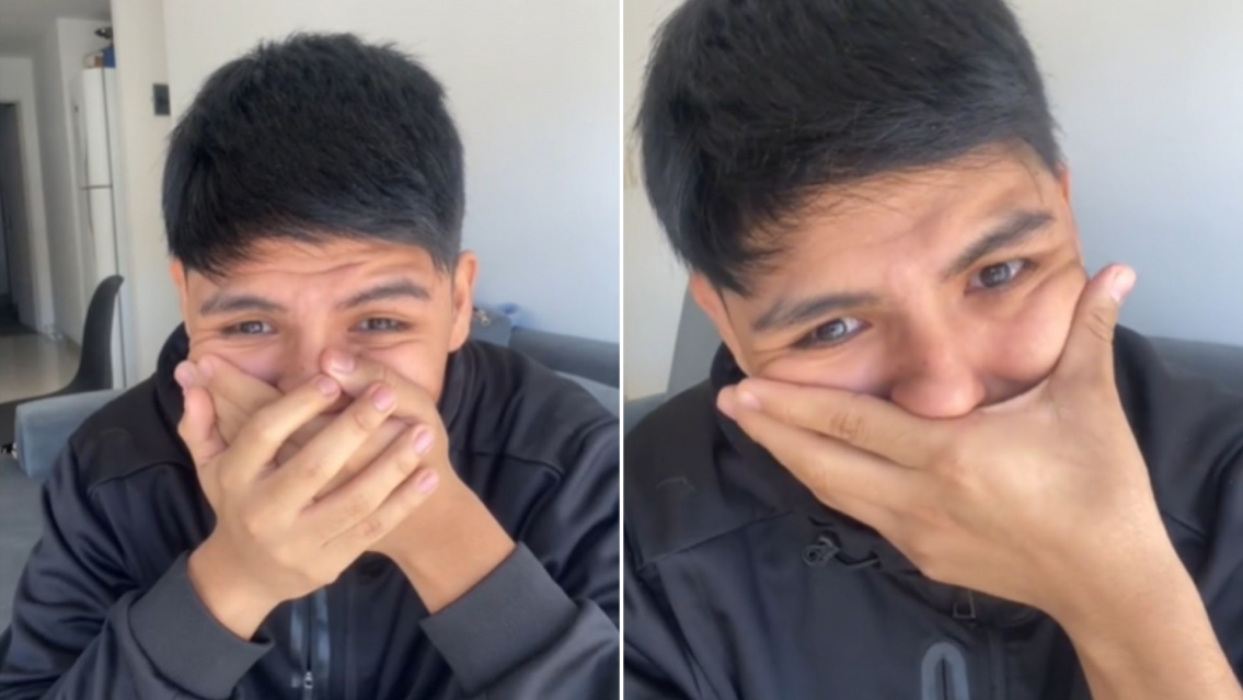 Sorprendieron a Antonio de Masterchef y no pudo contener las l�grimas