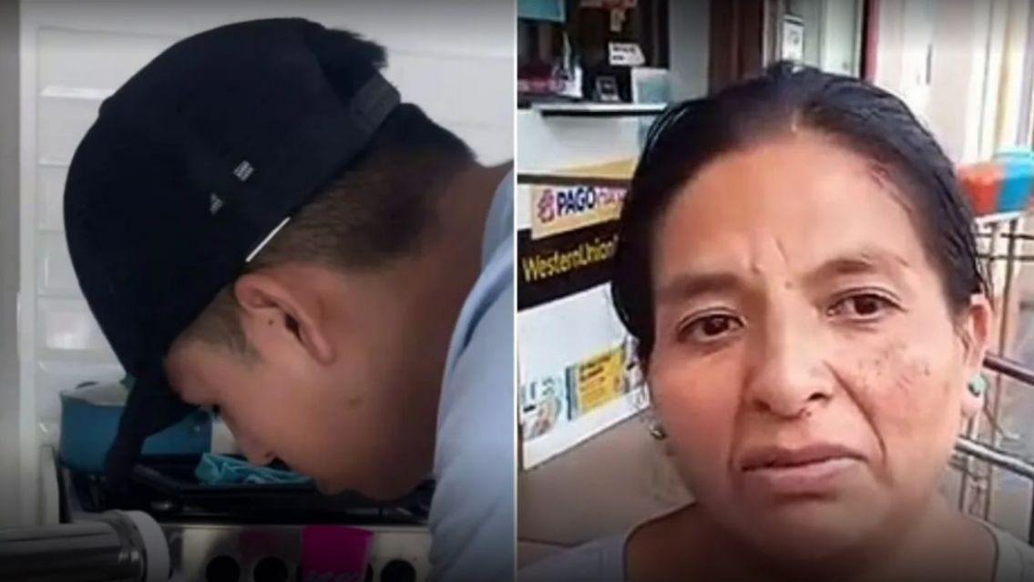 Así la vieron a la mamá de Antonio en Buenos Aires: "Voy a ayudarla en esto"