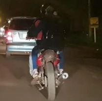 Juje&ntilde;o iba en su auto cuando le aparecieron motociclistas armados con escopeta