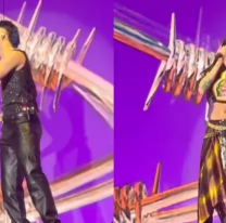 &iexcl;Una bomba! Cazzu reapareci&oacute; en los escenario a 8 meses de ser mam&aacute;. Cant&oacute; con Luckra