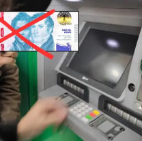 Indignación con el nuevo billete de 10 mil pesos, "no pasa nada en el cajero"