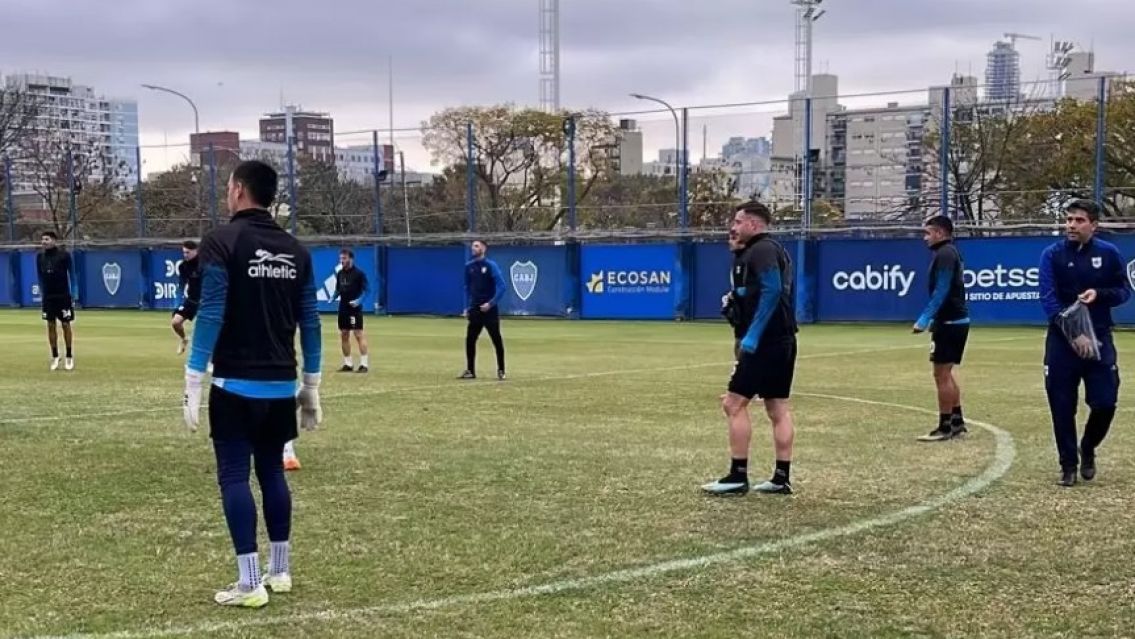 Así entrena el Lobo en cancha de Boca de cara a su partido contra Quilmes