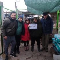 Con un gran gesto, amigos de "Luri" Sosa reiteraron su pedido de justicia