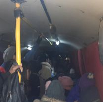 "Como animales": As&iacute; viajan los juje&ntilde;os en colectivo