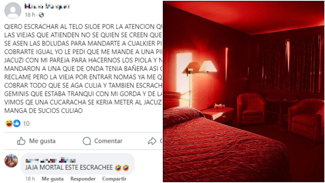 El ins�lito escrache a un conocido telo: "La vimos que se quer�a meter.."