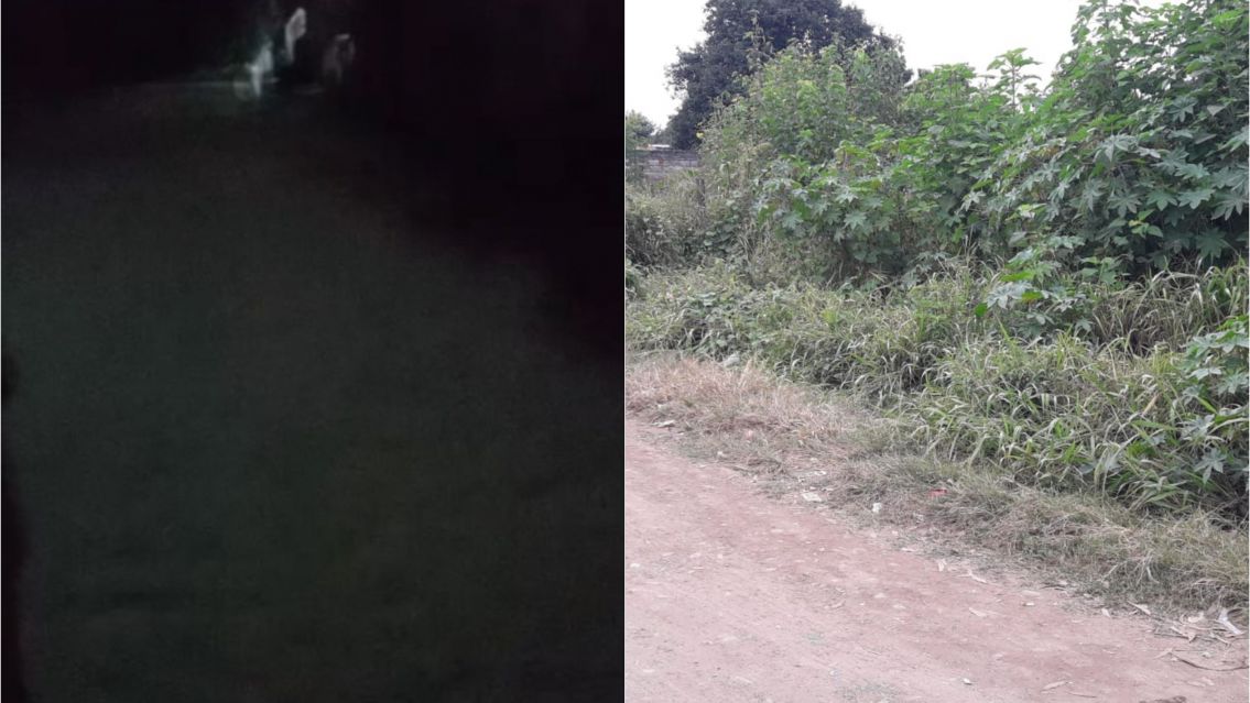 Barrio R�o Blanco completamente abandonado: Crecen los hechos de inseguridad por la falta de iluminaci�n