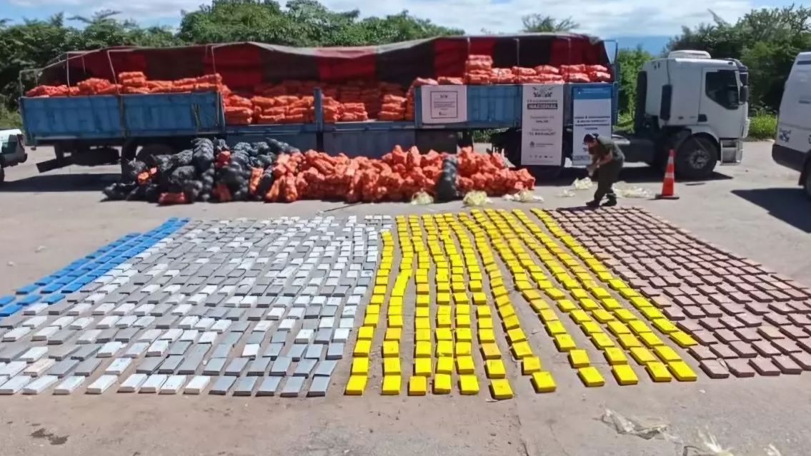 Golpe narco en Jujuy y otras provincias del norte: Secuestraron 3 mil kilos de cocaína