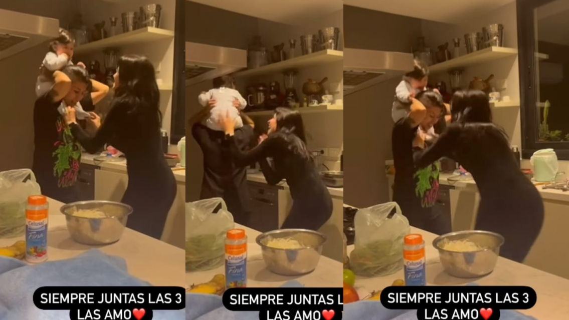 El 'palito' que le tiró la hermana de Cazzu a Christian Nodal