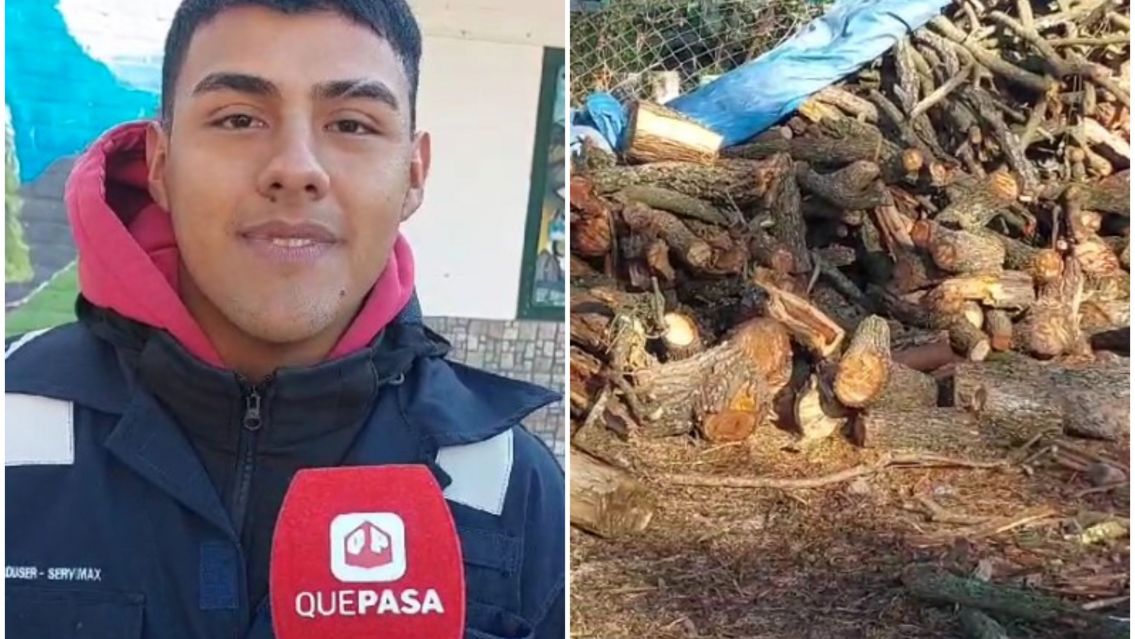 Crisis total: Chicos de Palpal� venden le�a para poder costear la carroza