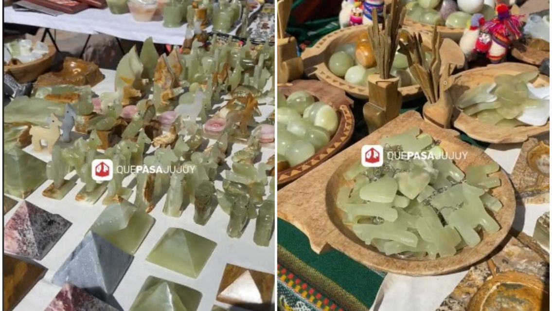 Las piedras energ�ticas que son furor en Jujuy: Todos las quieren tener 