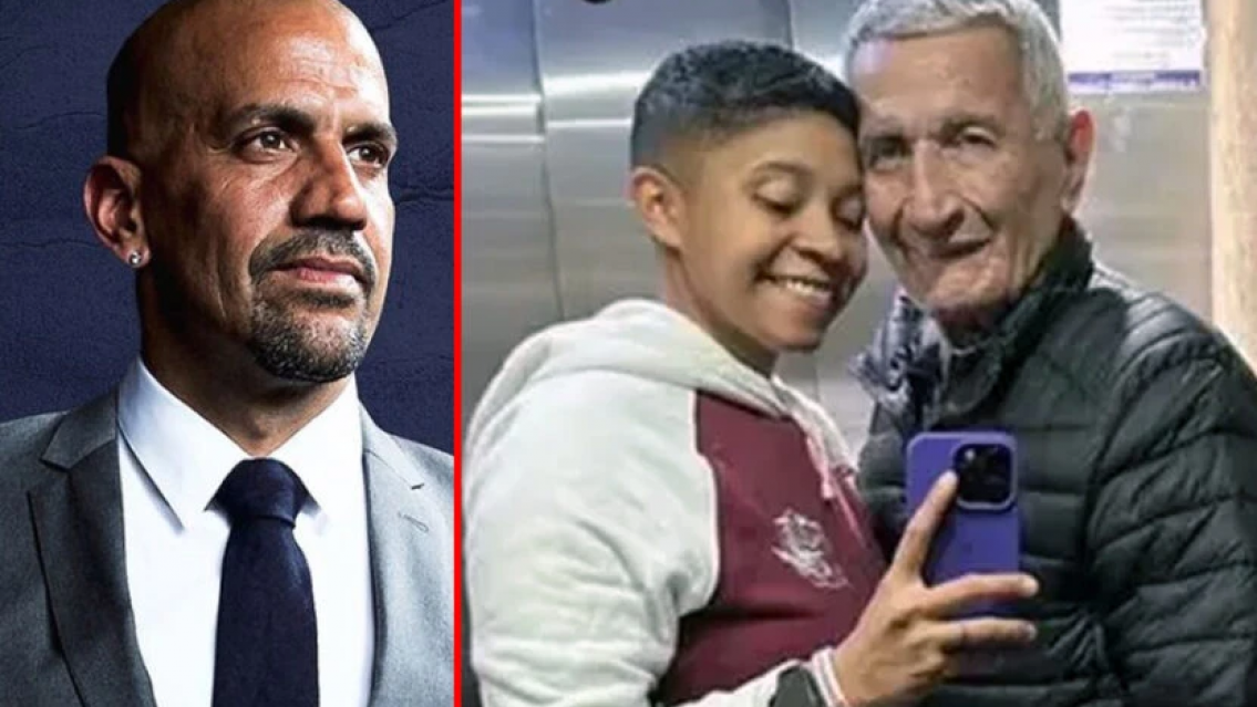 La "Bruja" Ver�n "padre" sale con una chica 50 a�os menor que �l