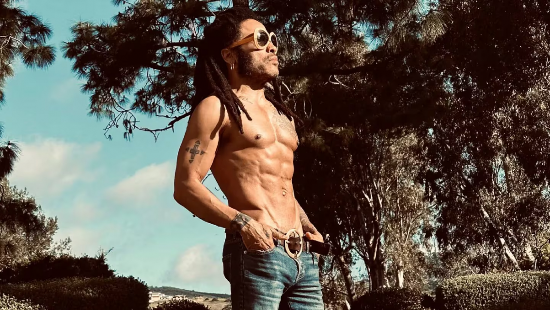 Lenny Kravitz: a los 60 años vive en celibato y actuará en la UEFA Champions