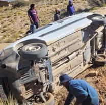 Brutal vuelco en la ruta a Humahuaca: Una juje&ntilde;a y su hija se salvaron de milagro