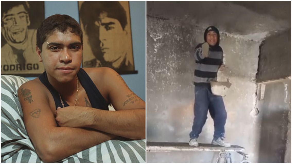 Alba�il norte�o canta igual que Walter Olmos y ahora lo piden en los boliches