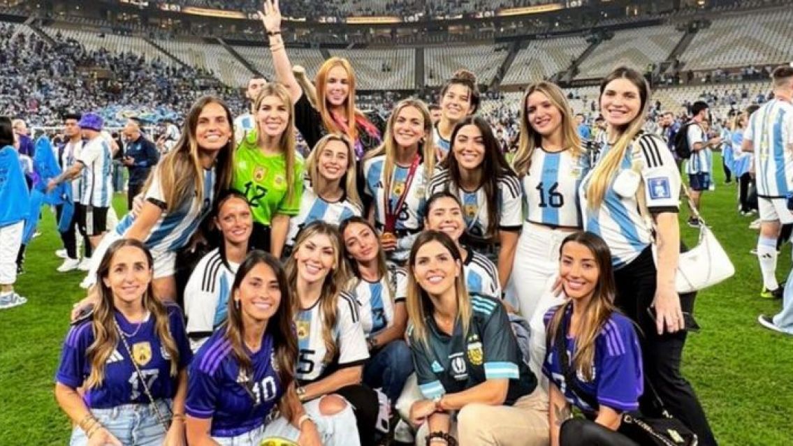 Peor que la Nannis: la pareja m�s mala onda de los campeones del mundo