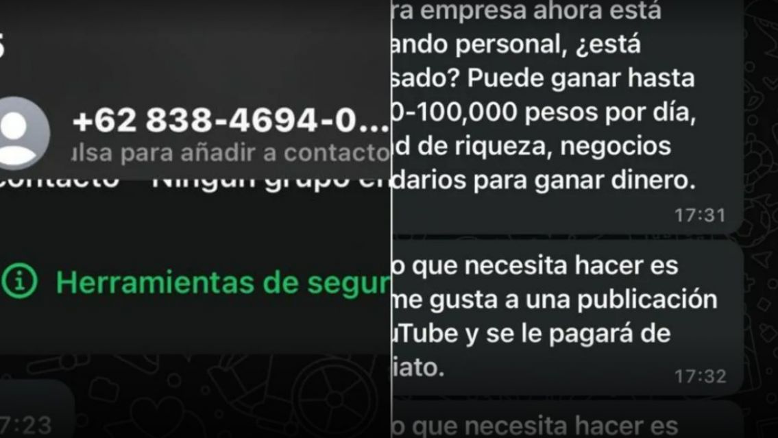 ¡No responder si te llega este mensaje! La nueva forma de estafa en Jujuy