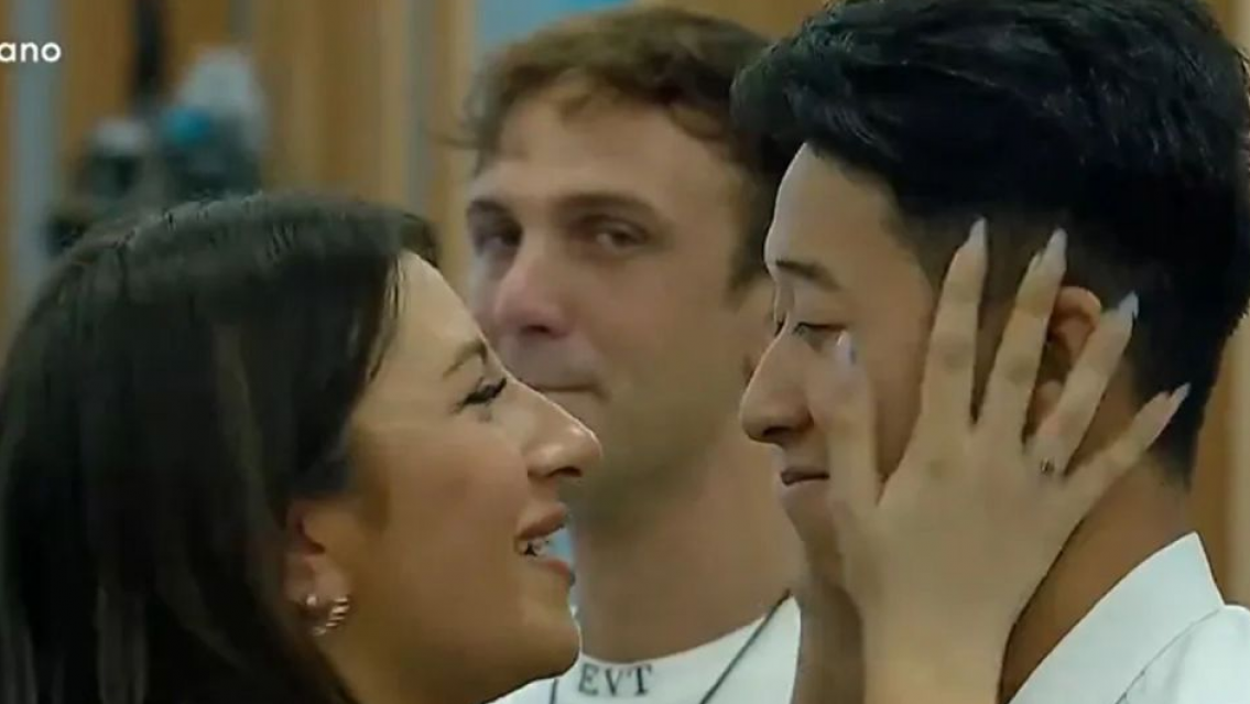 "Me cayó como el or"... Fuerte enojo de Martín Ku con su novia en Gran Hermano