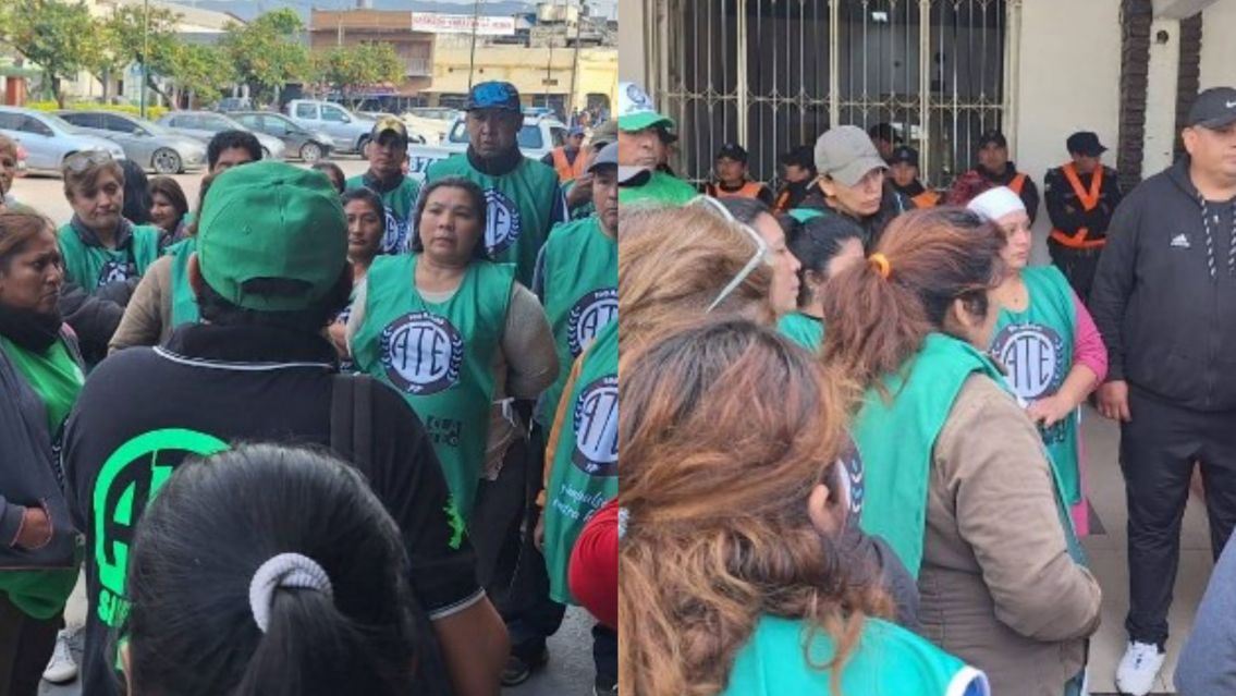 Verg�enza en Libertador: Jayat no recibi� a los trabajadores y se arm� un esc�ndalo