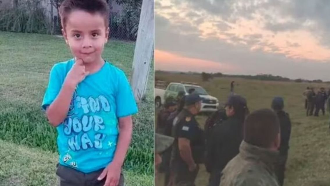 Encontraron huellas de Loan, el nene de 5 a�os que es intensamente buscado