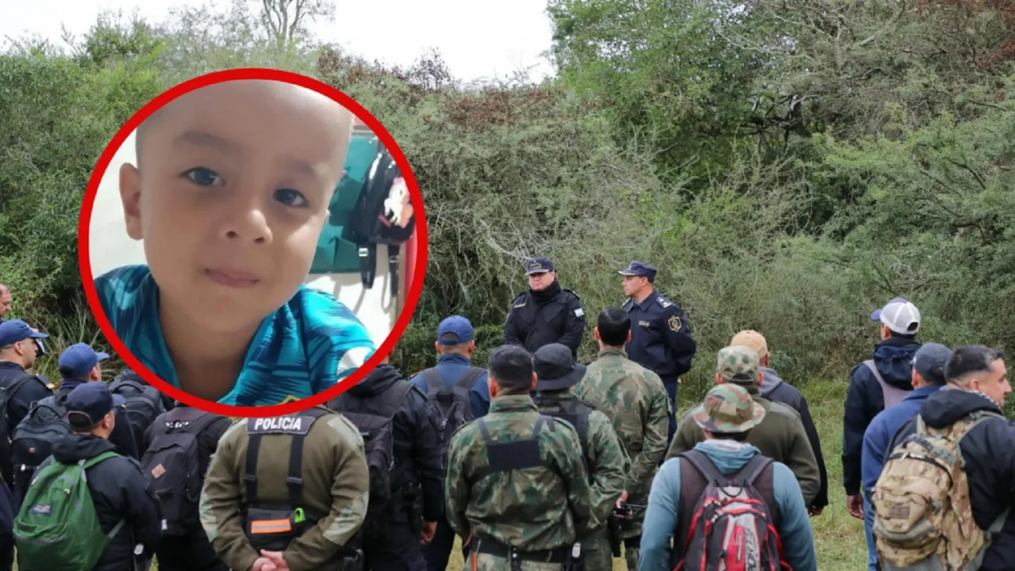 La nueva pista que encontraron en la b�squeda de Loan: "Rastros de..."