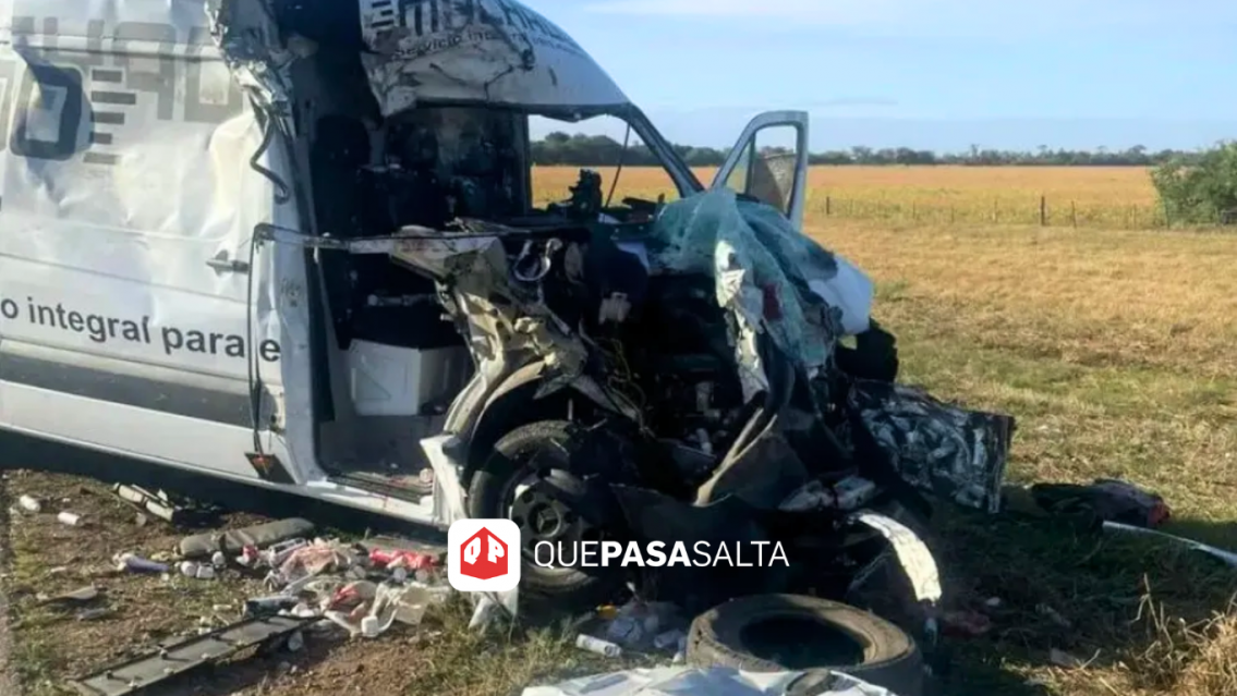 Brutal accidente del empresario en la ruta 34: una persona pelea por su vida