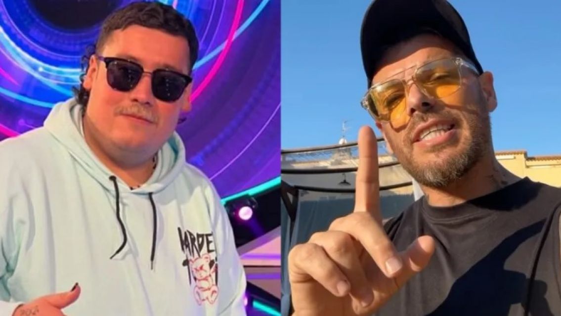 Cristian U amenazó a Manzana y le quiere pegar: "Alto cachetazo te vas a comer"