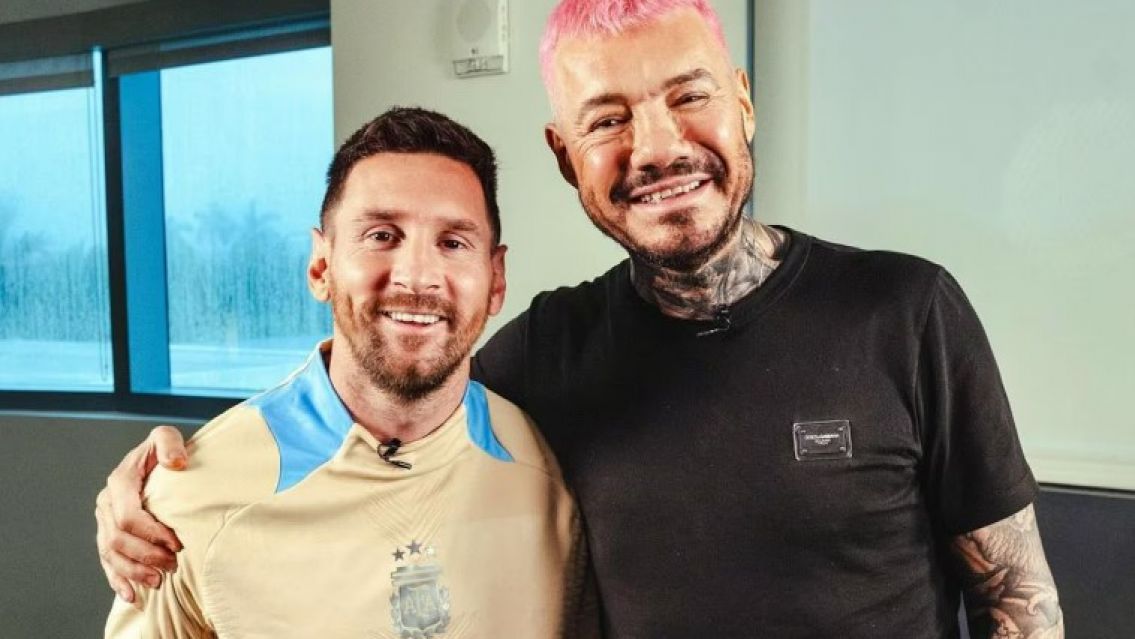 Lionel Messi se burl� del look de Marcelo Tinelli y en las redes estallaron