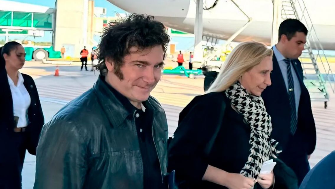 Javier Milei es el presidente argentino con más viajes al exterior en seis meses de gestión