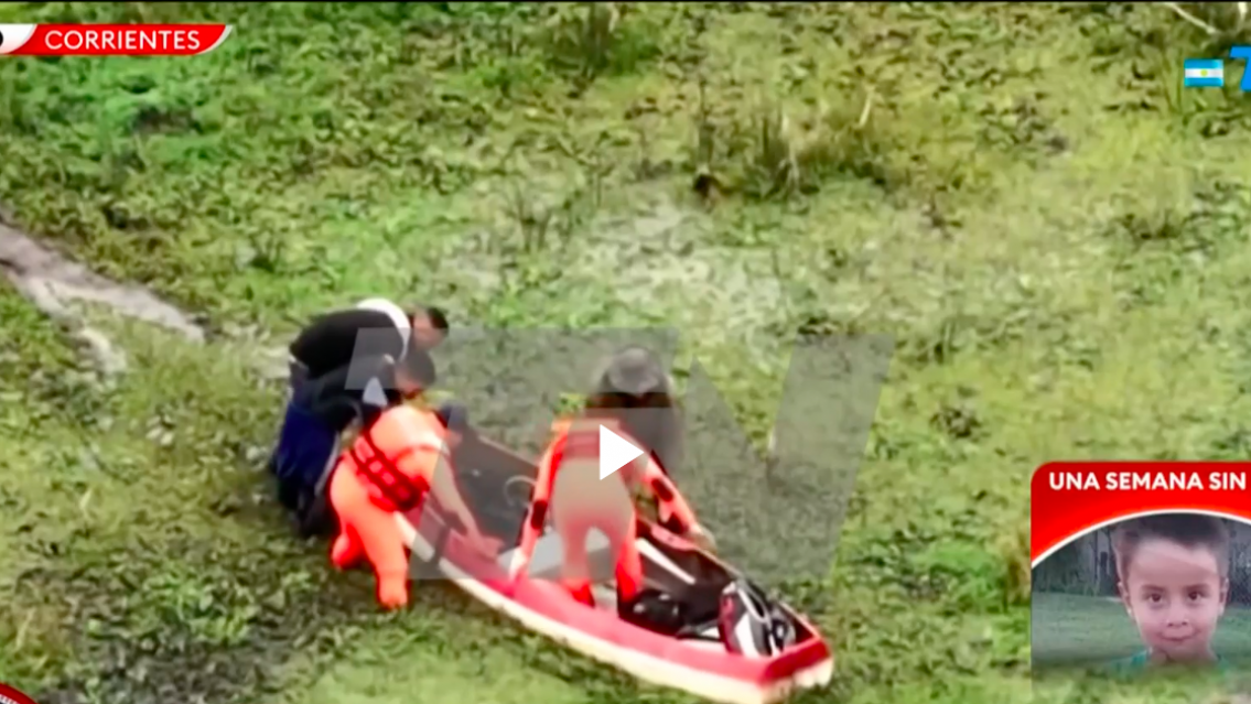 Tras el hallazgo de nuevas pistas, se metieron a un pantano para buscar a Loan