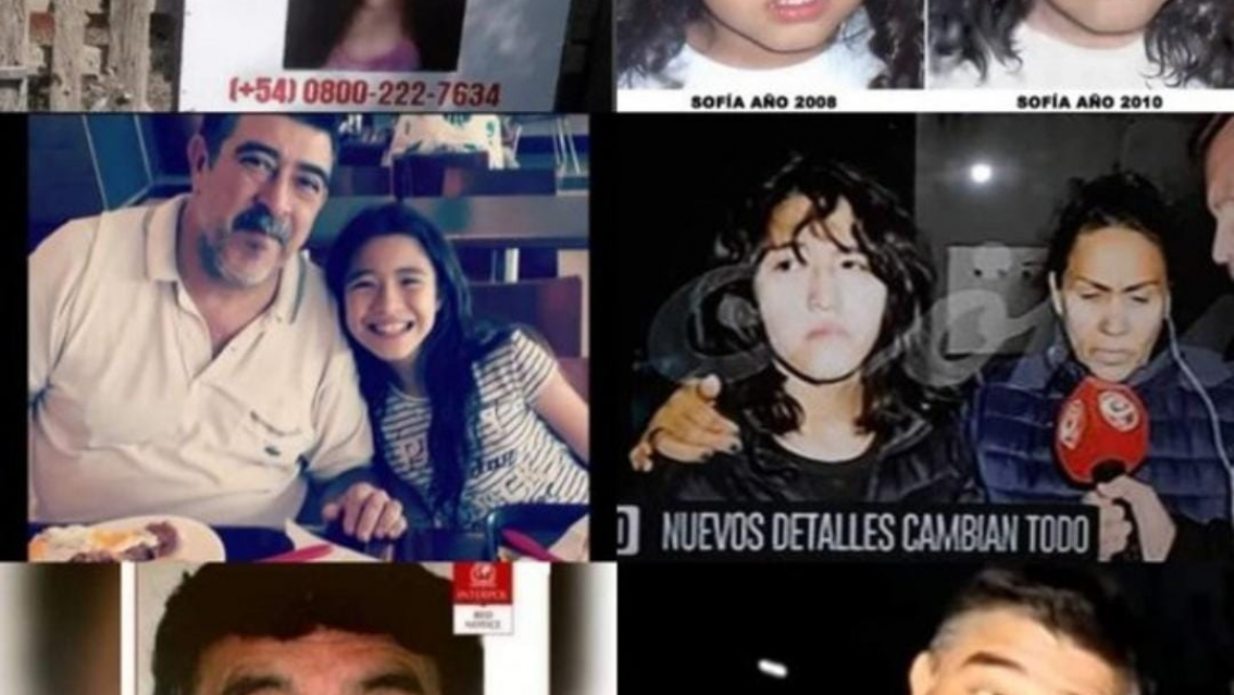 Escalofriante parecido de la hija de uno de los detenidos por Loan, con Sofía Herrera
