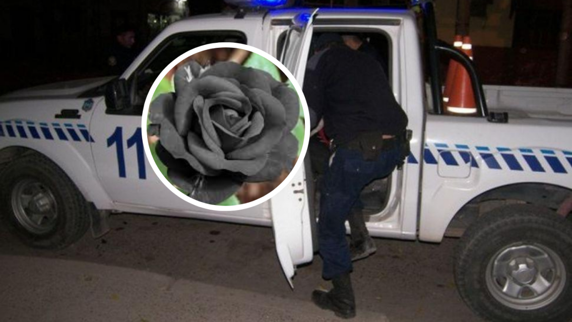 La "rosa negra" asustó a 4 salteñitos: se enfiestaron con una muchacha y pasó lo peor