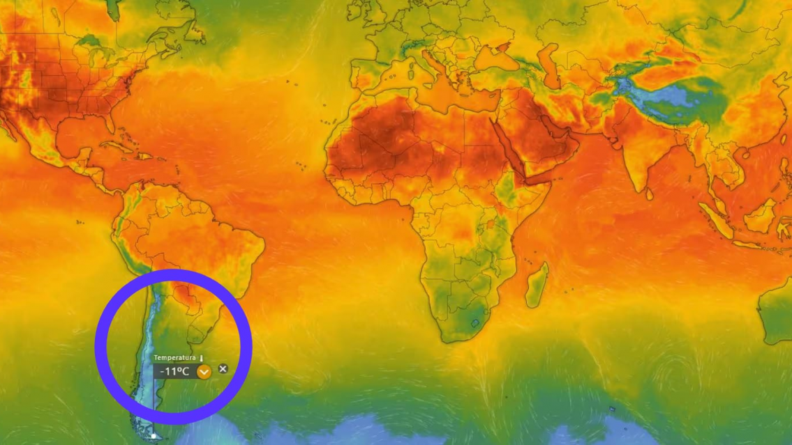 Argentina, la m�s fr�a de Am�rica: c�mo impacta en Jujuy la ola polar