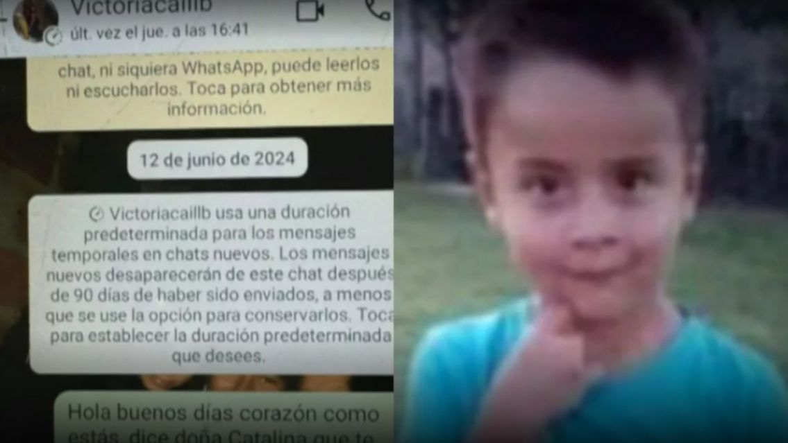 Filtraron el chat entre la t�a de Loan y la exfuncionaria detenida previo al almuerzo
