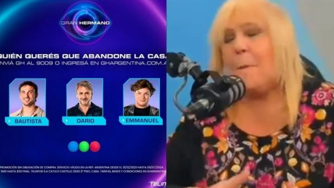 Laura Ubfal se le escap� qui�n es el pr�ximo eliminado de Gran Hermano y arde Telefe