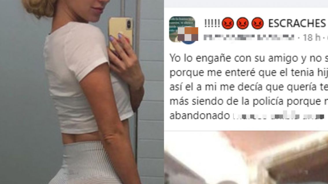 Salte�a destroz� a su chongo polic�a con una dur�sima acusaci�n: "Lo enga�� con su amigo"